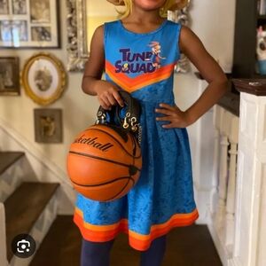 Legacy Blue and White Dress